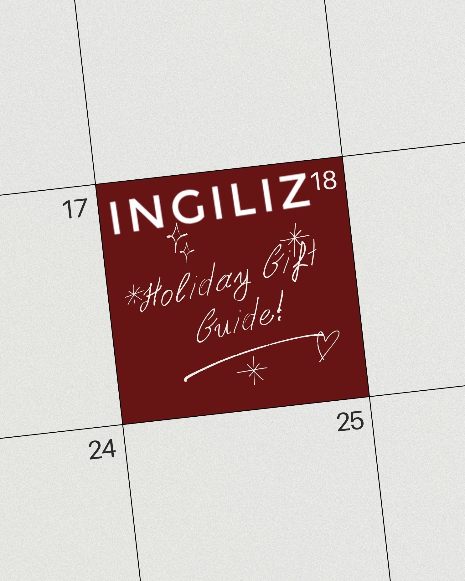 INGILIZ HOLIDAY GIFT GUIDE: За всяка една от нас