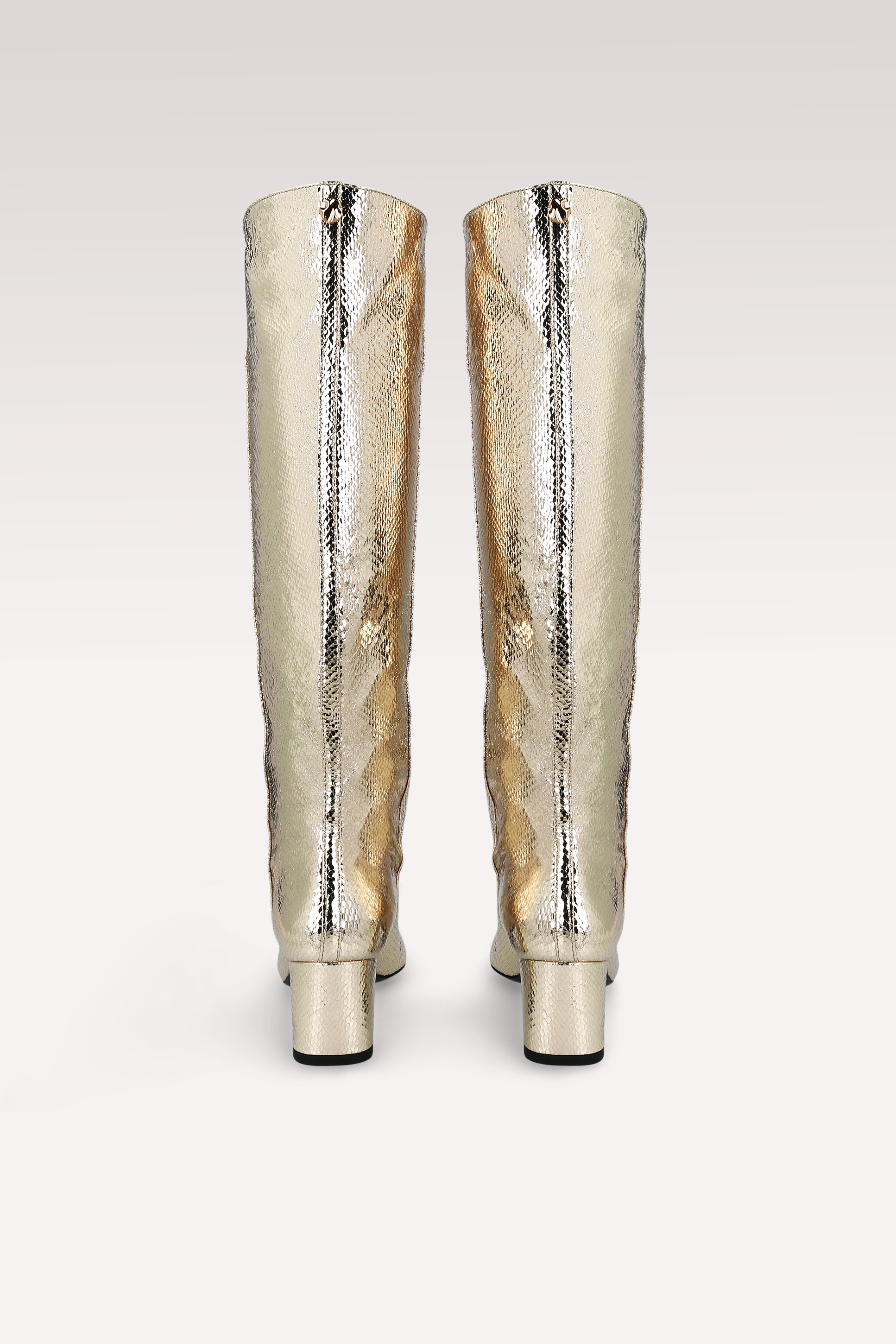 DEBBY TUBO 01 БОТУШИ ОТ ПЛАТИНЕНА ЩАМПОВАНА ЕСТЕСТВЕНА КОЖА