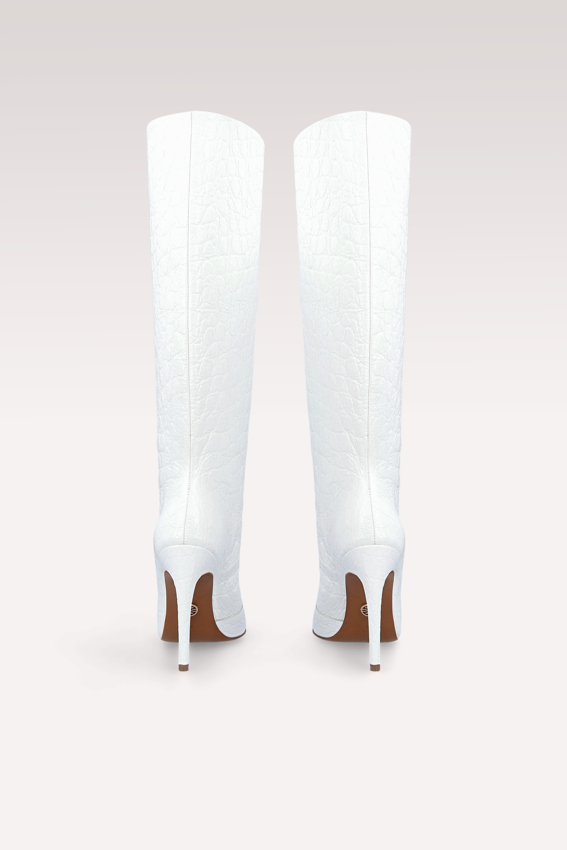 ANASTASIA 02 БОТУШИ ОТ БЯЛА КРОКО ЩАМПОВАНА ЕСТЕСТВЕНА КОЖА