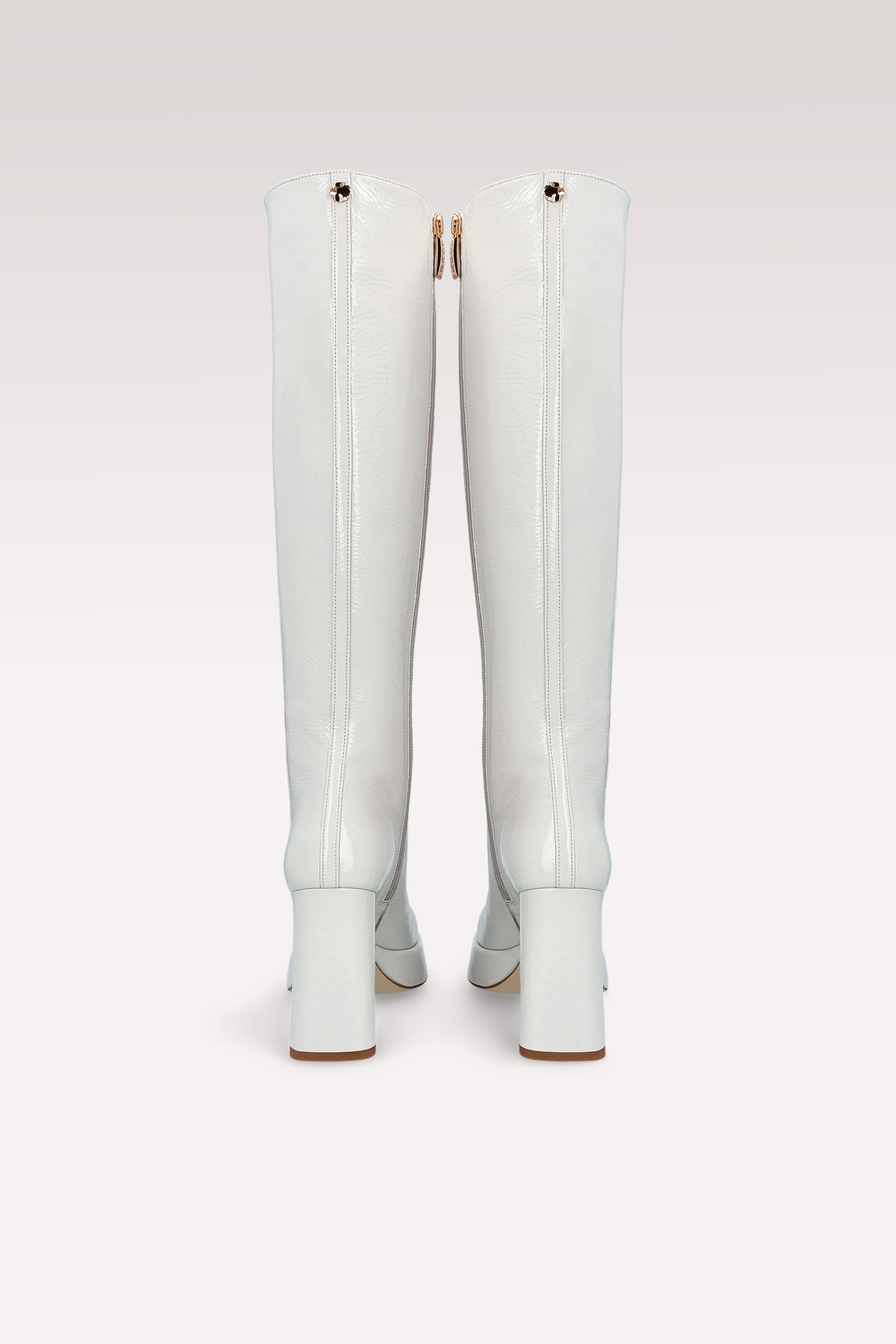 CINDY 01 БОТУШИ НА ПЛАТФОРМА ОТ СИВА МАЧКАН ЛАК ЕСТЕСТВЕНА КОЖА