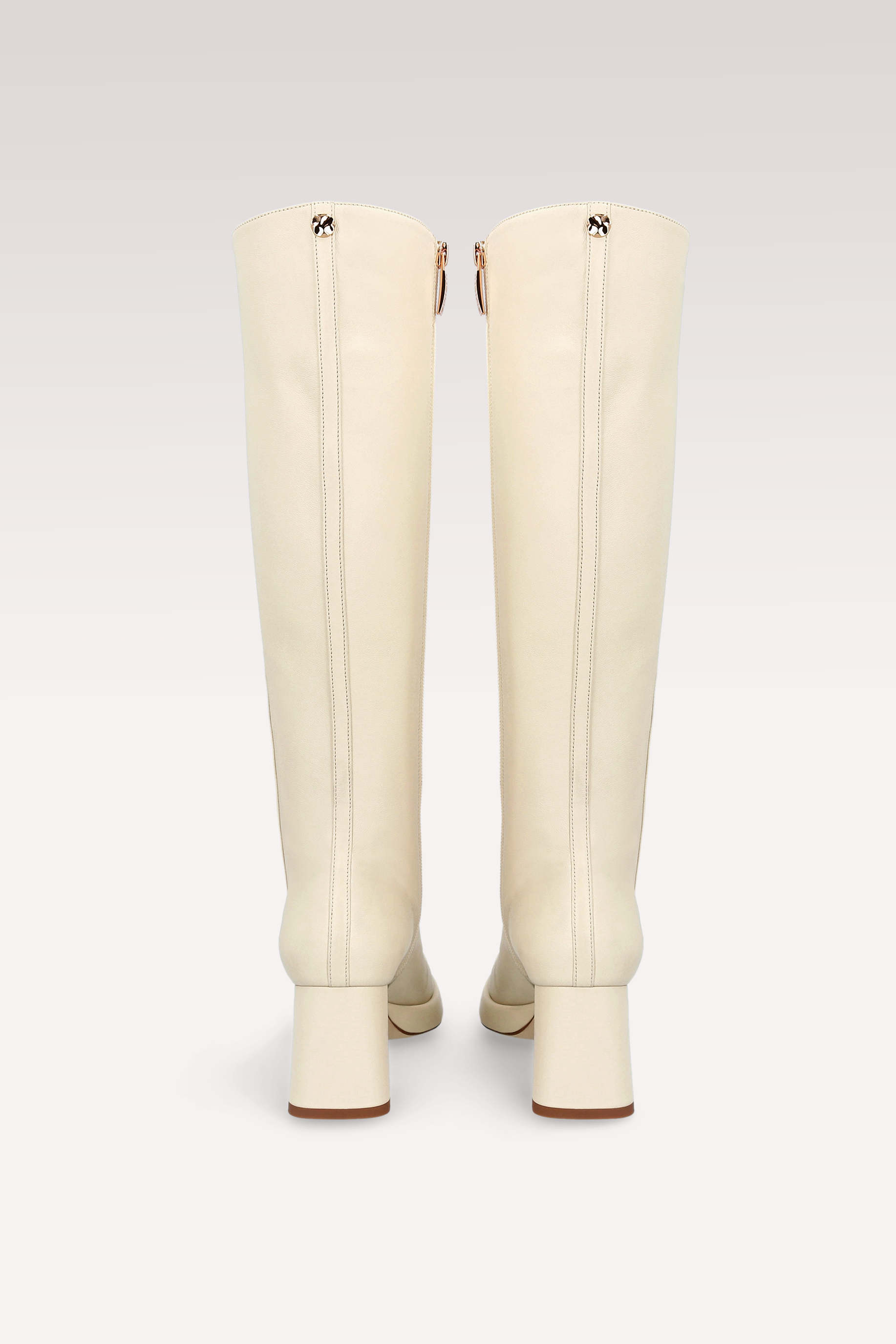 CONNIE 01 БОТУШИ НА ПЛАТФОРМА ОТ БЕЖОВА ЕСТЕСТВЕНА КОЖА