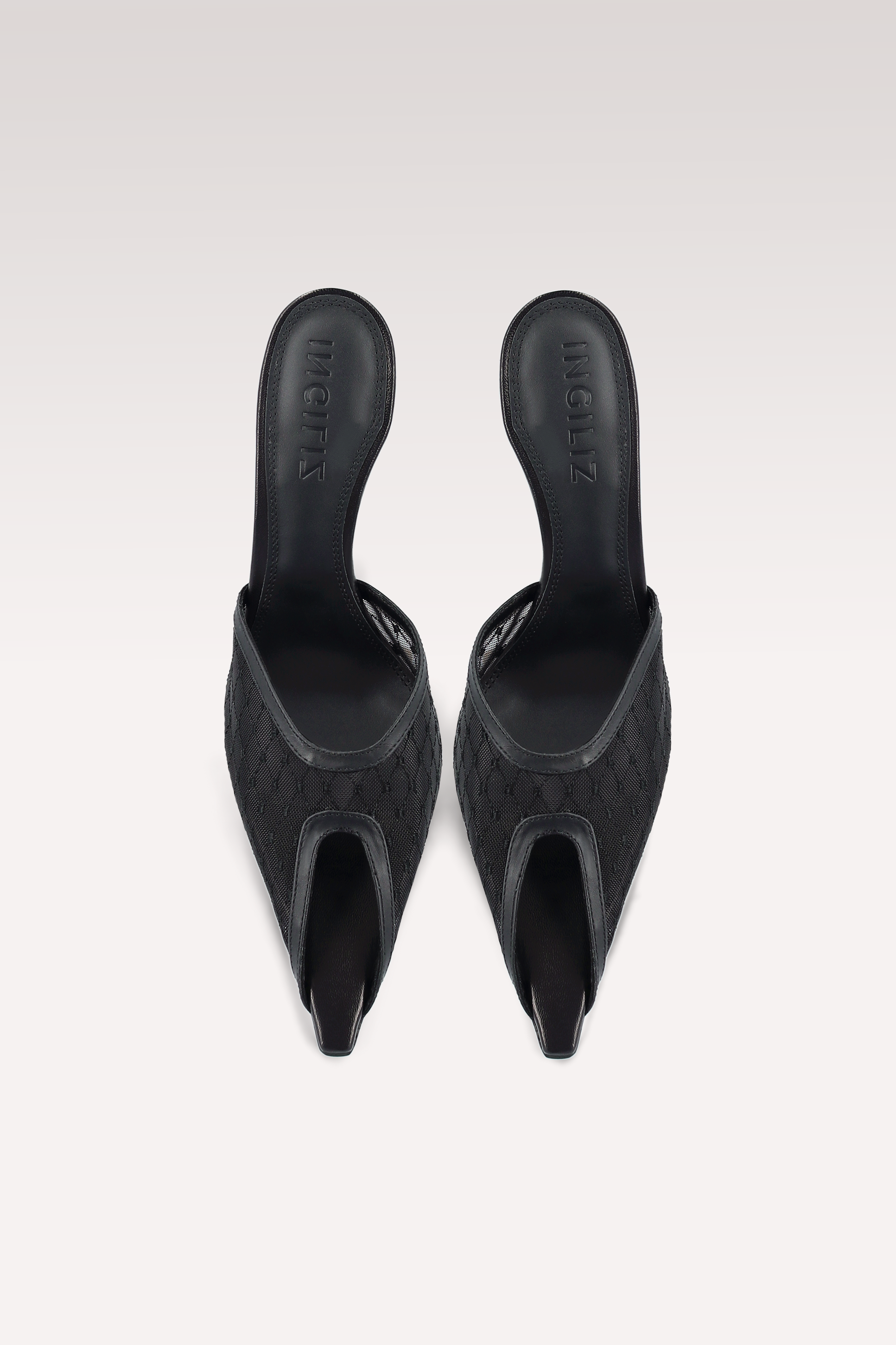 VELLORA ЧЕХЛИ ОТ ЧЕРНА ЕСТЕСТВЕНА КОЖА И МРЕЖА