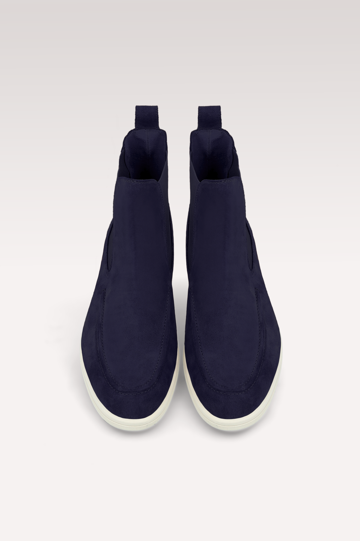 VITO МЪЖКИ БОТИ ОТ ТЪМНО СИНЯ ВЕЛУРЕНА КОЖА