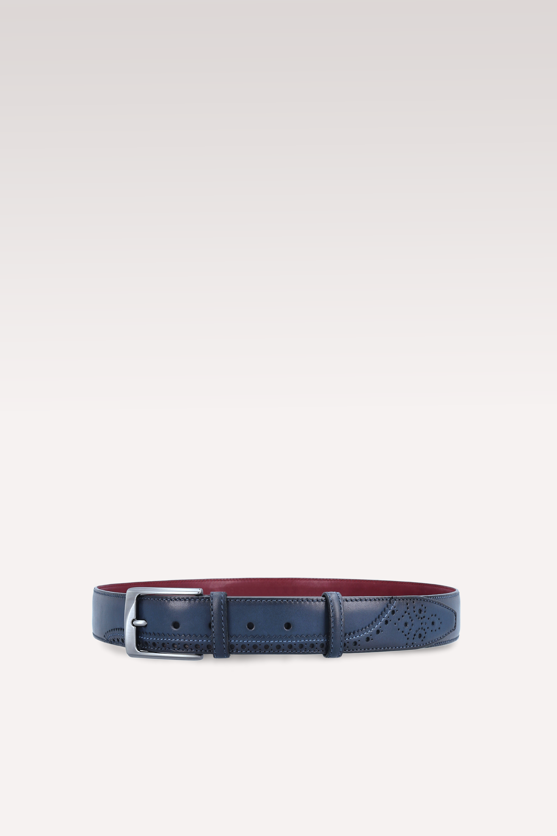 JASON МЪЖКИ КОЛАН ОТ ТЪМНОСИНЯ ЕСТЕСТВЕНА КОЖА