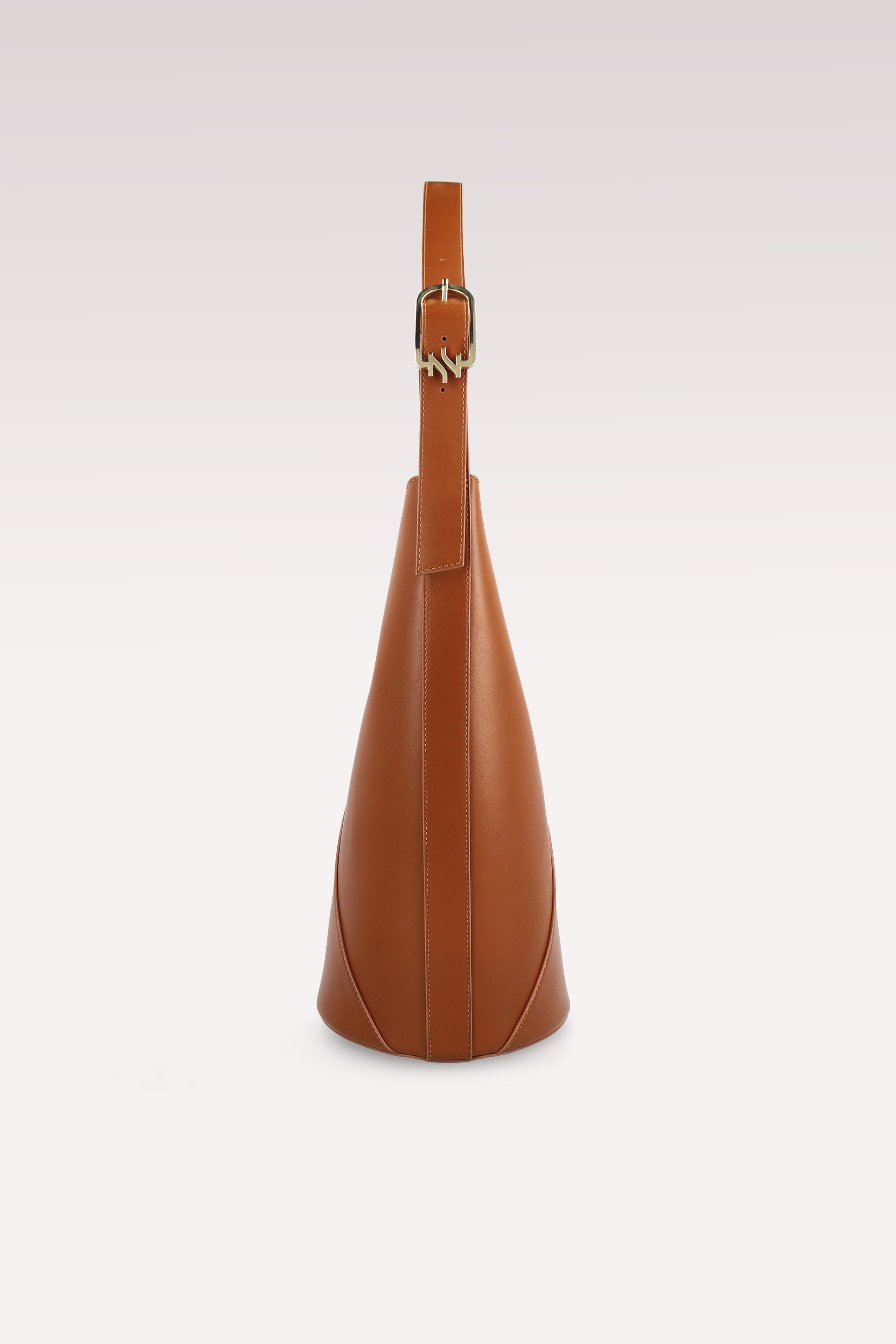 BLOOM ГОЛЯМА ЧАНТА ОТ КАФЯВА ГЛАДКА КОЖА