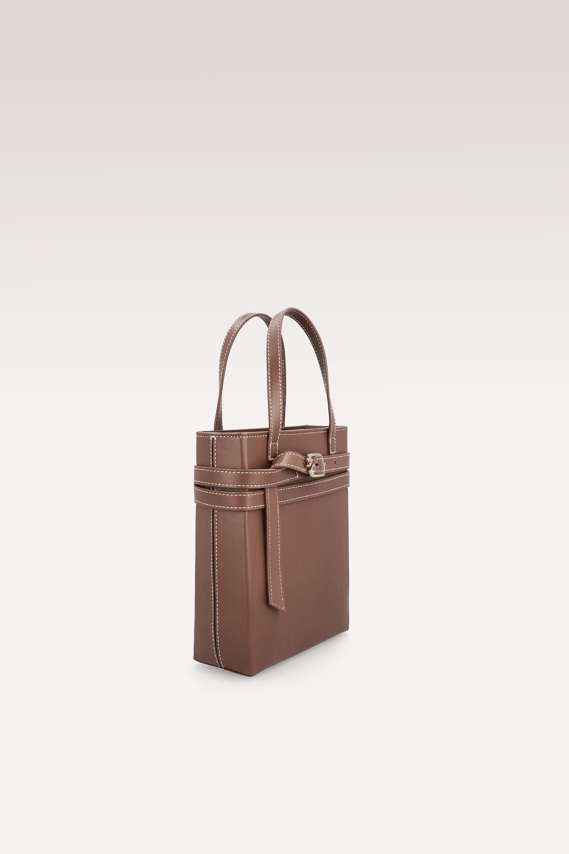 VERA БОТИ И CARRIE ЧАНТА ОТ ТЪМНО КАФЯВА ГЛАДКА КОЖА